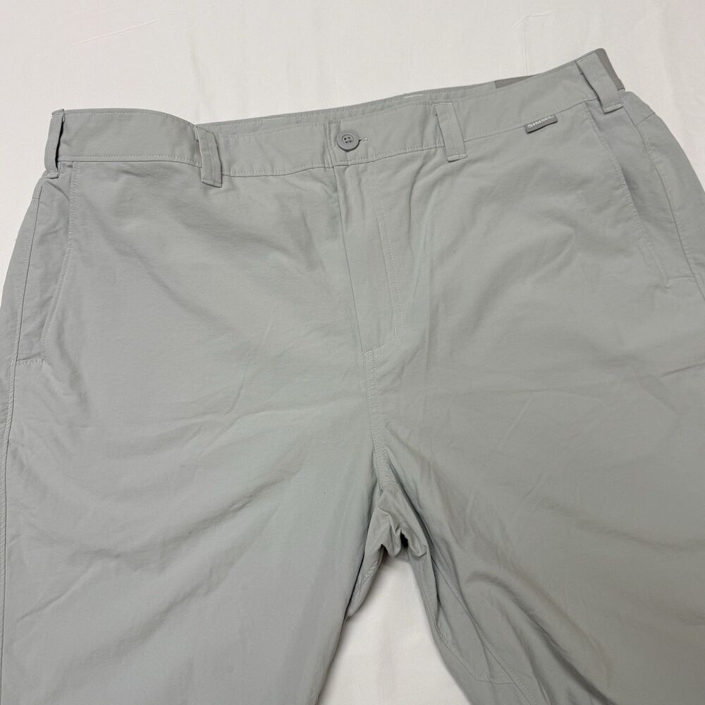 Simms Bugstopper Superlight Pants Men's 38-40X32 Gray 100% Nylon Fishing Outdoor